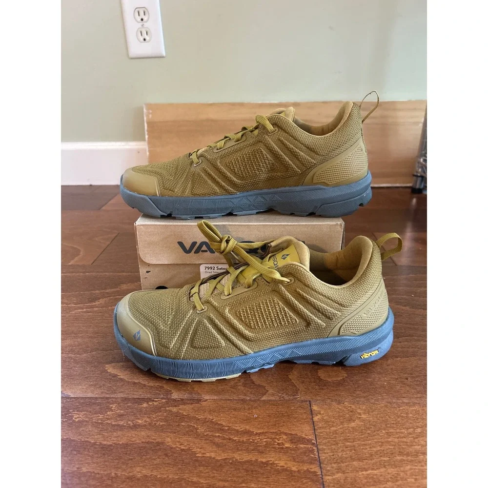 Vasque Men's Satoru Trail LT Hiking Shoes, Dried Tobacco NEW Size 7.5‎ M